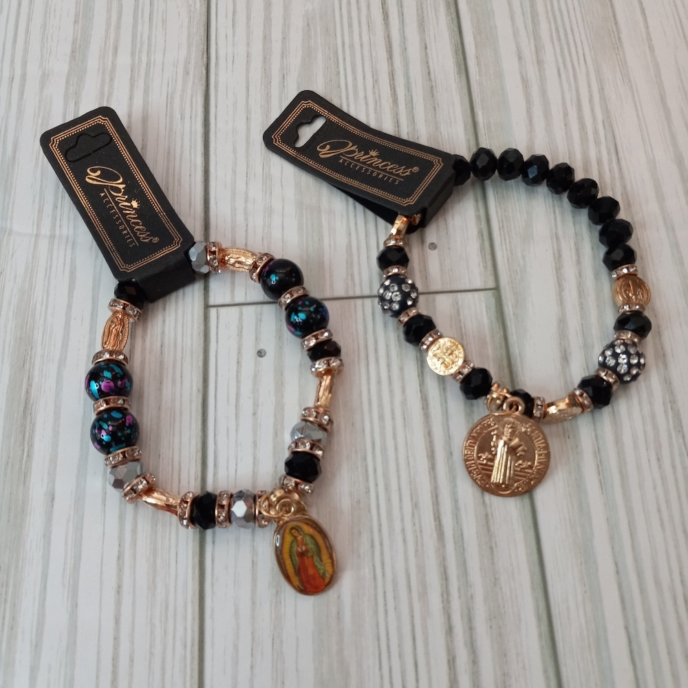 Spiritual Religious Beaded Stretch Bracelets